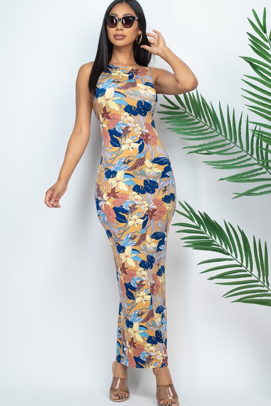 CLASSY MAXI DRESS - 2 COLORS